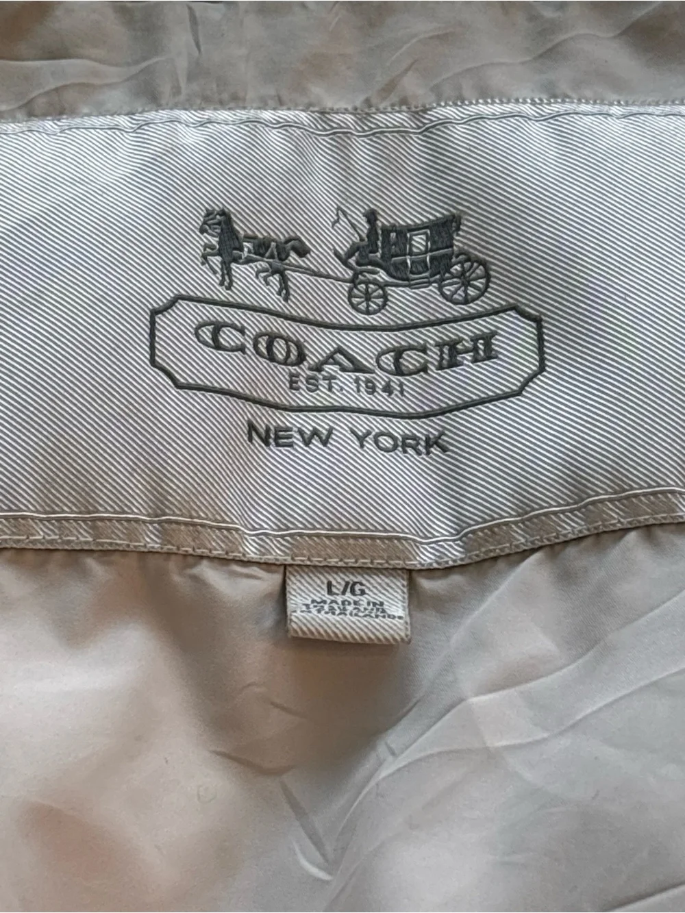 Rare Y2K Coach Legacy Tattersall Down multicolored plaid puffer coat